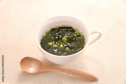 健康わかめスープ