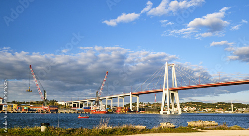 Bridge and Cranes, Figueira da Foz photo