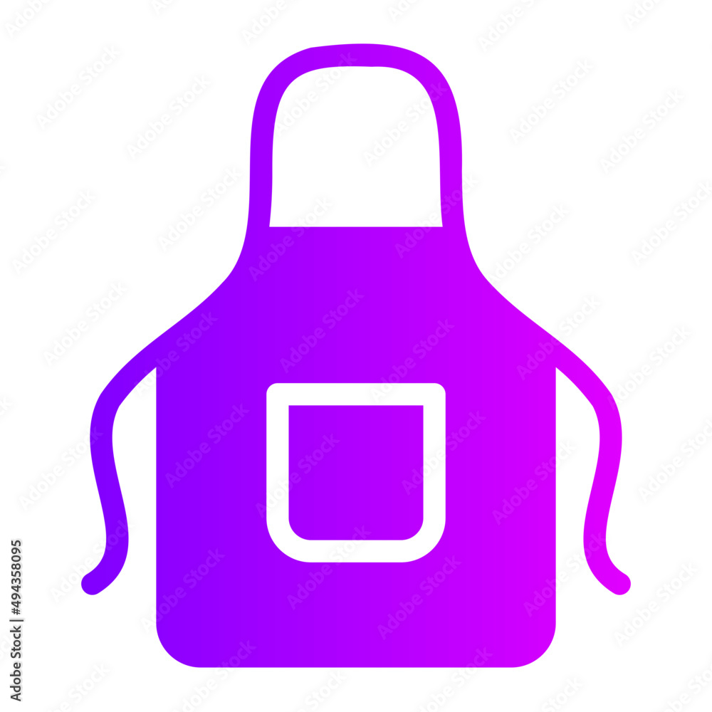 apron gradient icon apron gradient icon