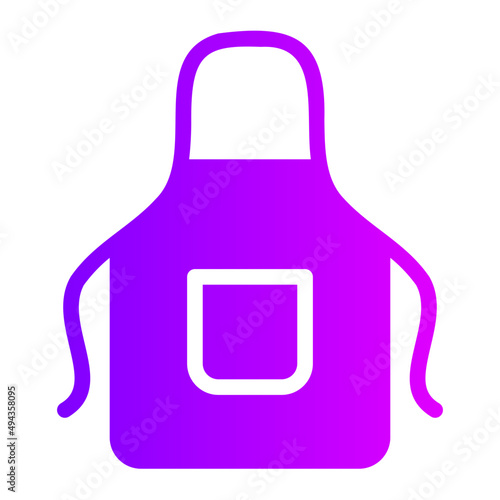 apron gradient icon