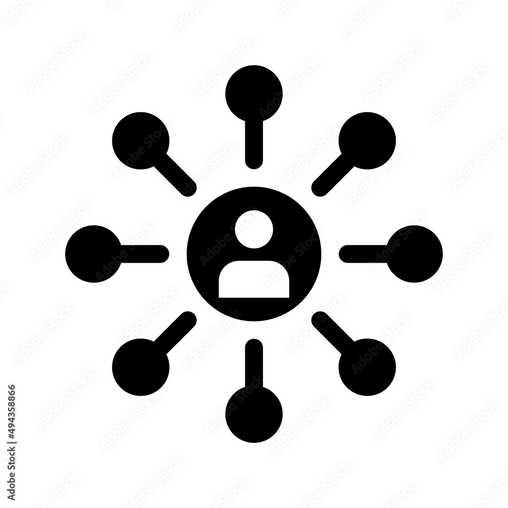 Network Management Icon Vector Symbol Design Illustration Network Management Icon Vector Symbol Design Illustration