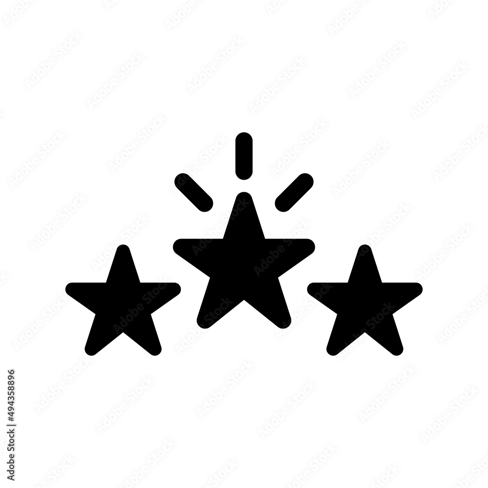 Rating Icon Vector Symbol Design Illustration Rating Icon Vector Symbol Design Illustration