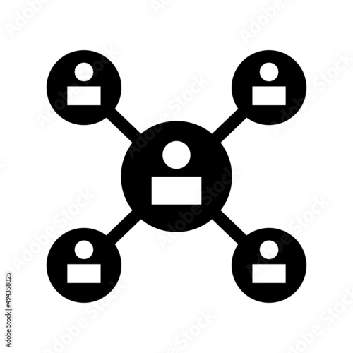 Connection Icon Vector Symbol Design Illustration
