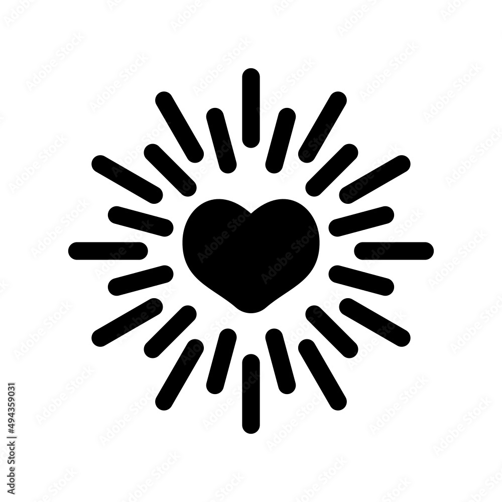 Love Icon Vector Symbol Design Illustration Love Icon Vector Symbol Design Illustration