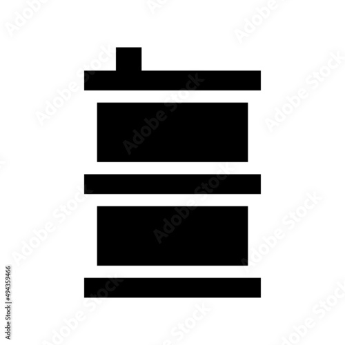 Barrels Icon Vector Symbol Design Illustration