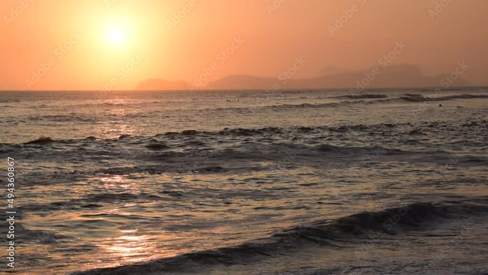sunset on the beach sunset on the beach
