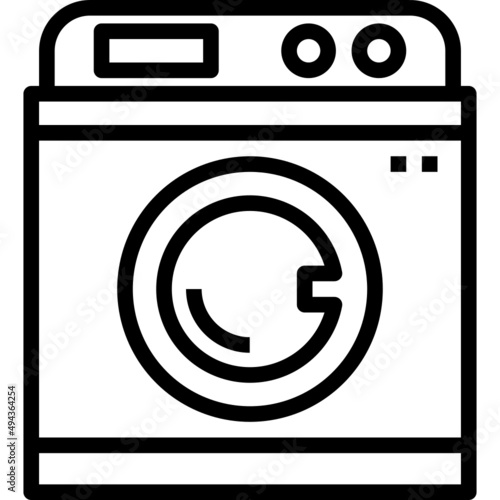 Laundry machine icon