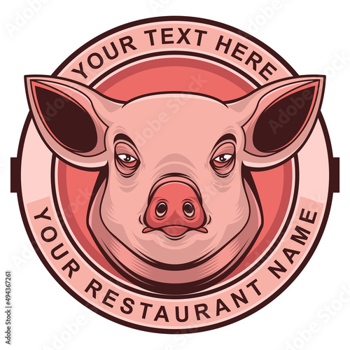 pork restaurant logo