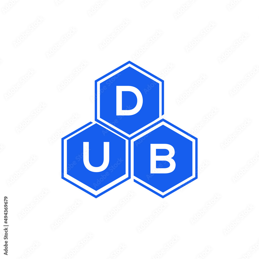 DUB letter logo design on White background. DUB creative initials letter logo concept. DUB letter design.
DUB letter logo design on White background. DUB creative initials letter logo concept. DUB letter design.