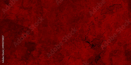 Red wall texture background with Grunge colorful high detailed background. Old wall texture cement black red background abstract dark color design and abstract Grunge Decorative Red background.