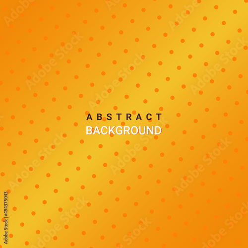 Abtract background with orang dot .