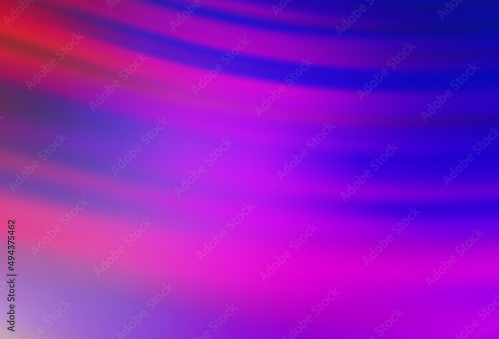 Fototapeta premium Light Purple, Pink vector colorful blur backdrop.