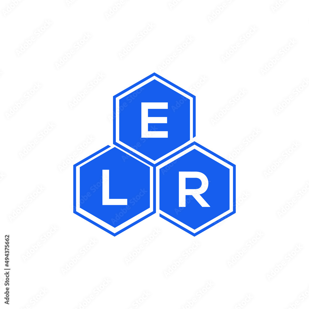 ELR letter logo design on White background. ELR creative initials letter logo concept. ELR letter design. ELR letter logo design on White background. ELR creative initials letter logo concept. ELR letter design.