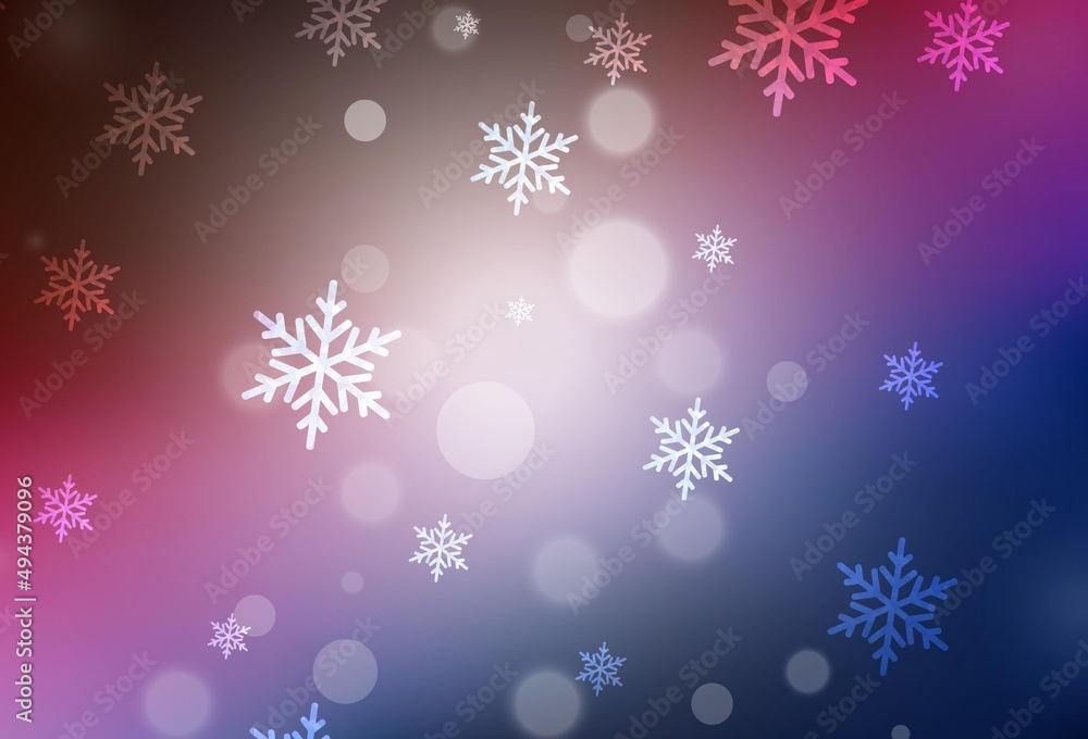 Dark Blue, Red vector template in carnival style. Dark Blue, Red vector template in carnival style.