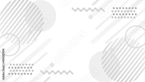 Stylish monochrome background with geometric pattern. Horizontal (size ratio 16:9)