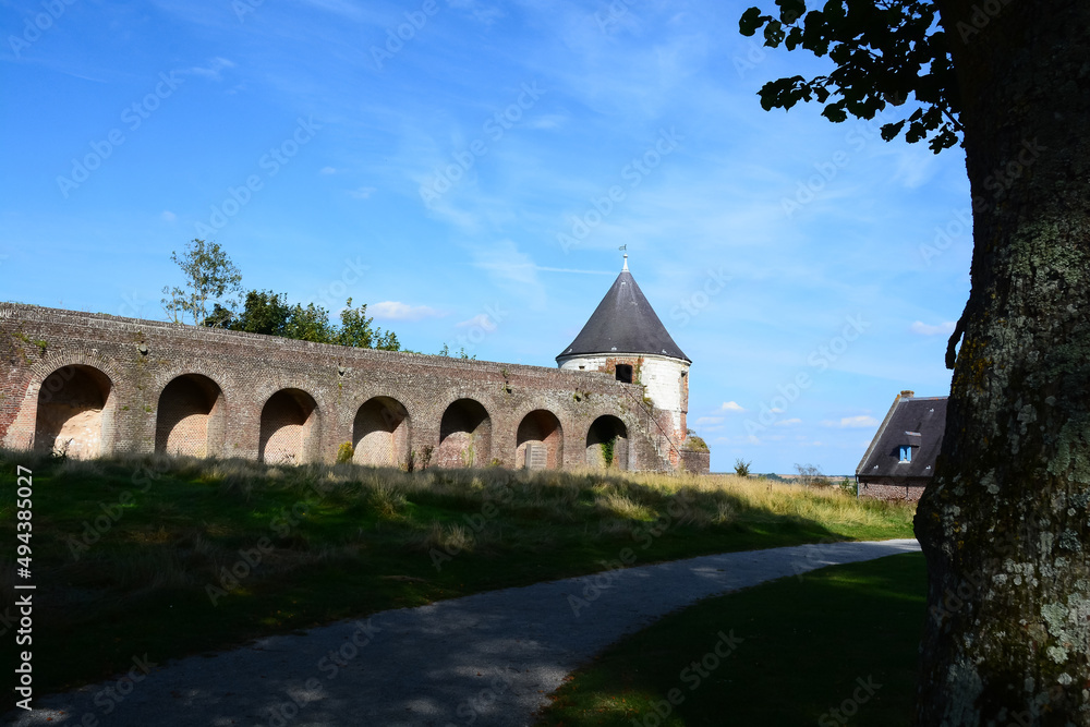 Montreuil sur Mer - La Citadelle - Pas de Calais - France Montreuil sur Mer - La Citadelle - Pas de Calais - France