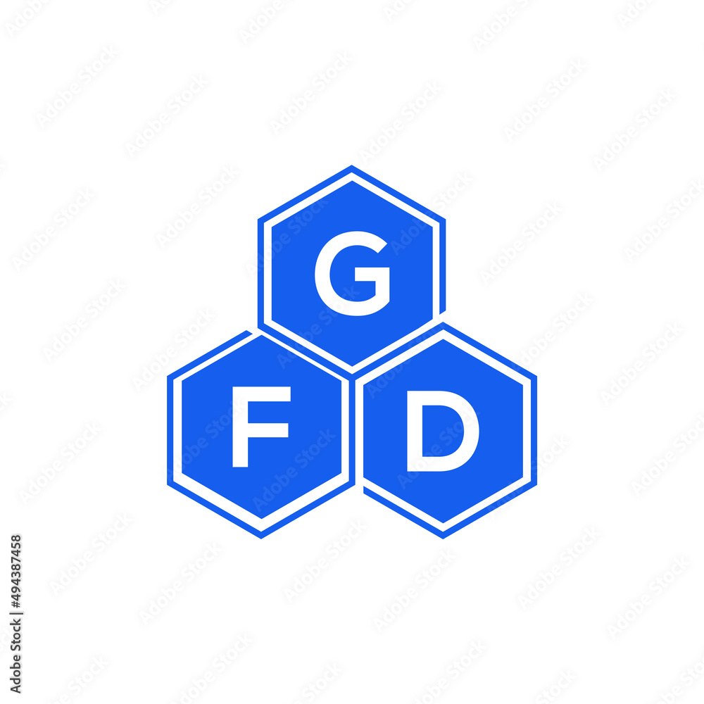 GFD letter logo design on black background. GFD creative initials letter logo concept. GFD letter design. GFD letter logo design on black background. GFD creative initials letter logo concept. GFD letter design.