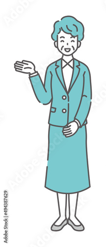 ビジネス　人　mk線