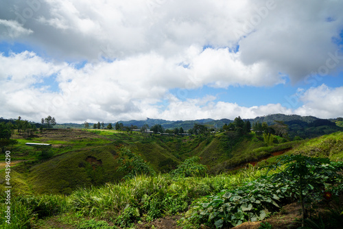 landscape in the mountains