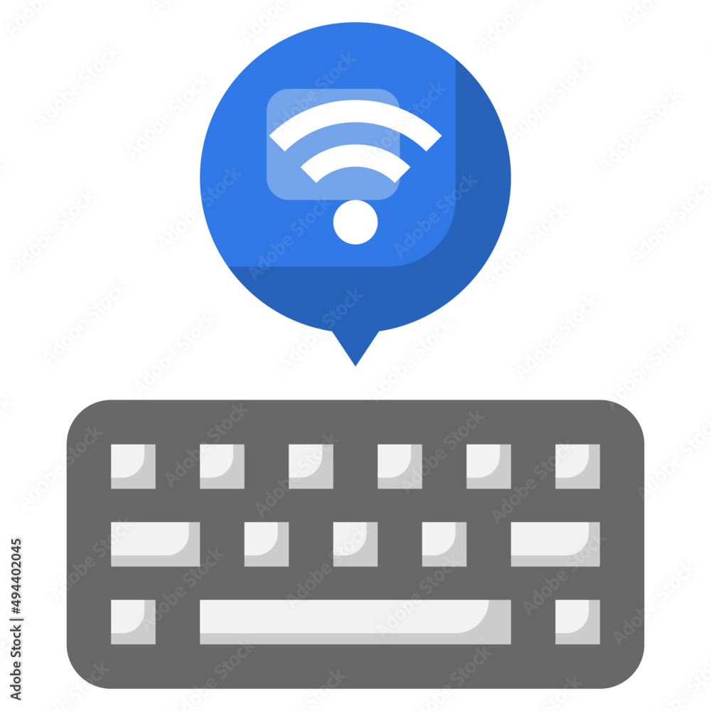 KEYBOARD flat icon,linear,outline,graphic,illustration KEYBOARD flat icon,linear,outline,graphic,illustration