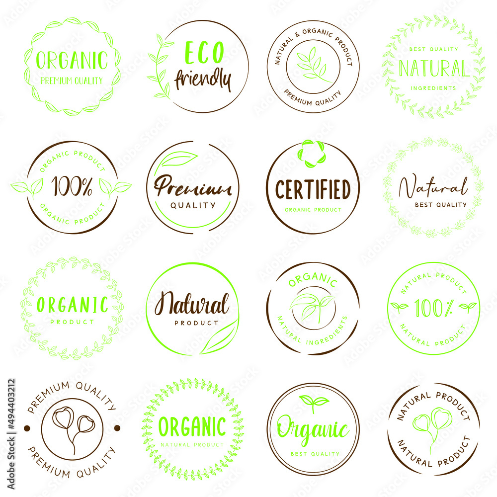 Organic food, natural product icons and elements collection for food market. Vector illustrations for graphic, packaging design, marketing material, restaurant business and premium quality products. Organic food, natural product icons and elements collection for food market. Vector illustrations for graphic, packaging design, marketing material, restaurant business and premium quality products.