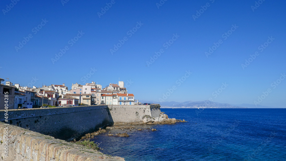 Antibes - a beautiful resort town in France