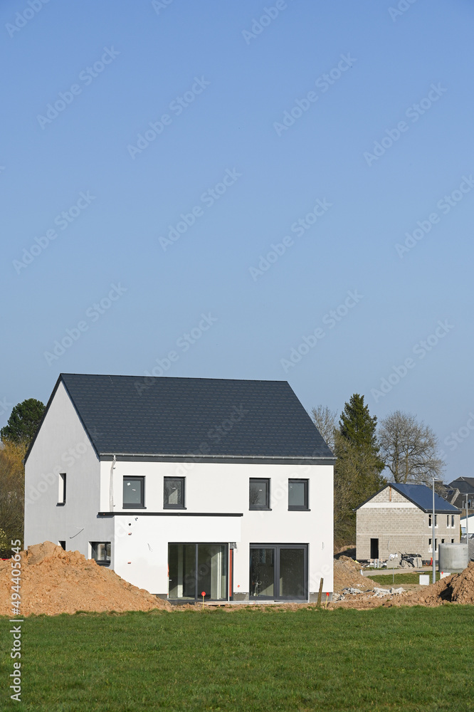 batiment architecture construction maison immobilier logement materiaux beton nouveau quartier Belgique Habay batiment architecture construction maison immobilier logement materiaux beton nouveau quartier Belgique Habay