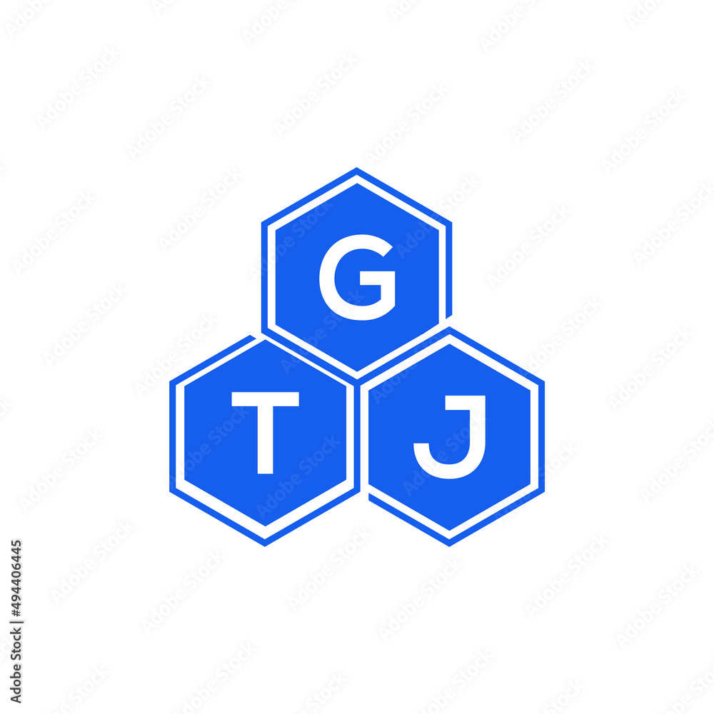 GTJ letter logo design on black background. GTJ creative initials letter logo concept. GTJ letter design. GTJ letter logo design on black background. GTJ creative initials letter logo concept. GTJ letter design.