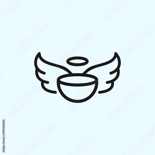 health angel logo or pharmacy logo