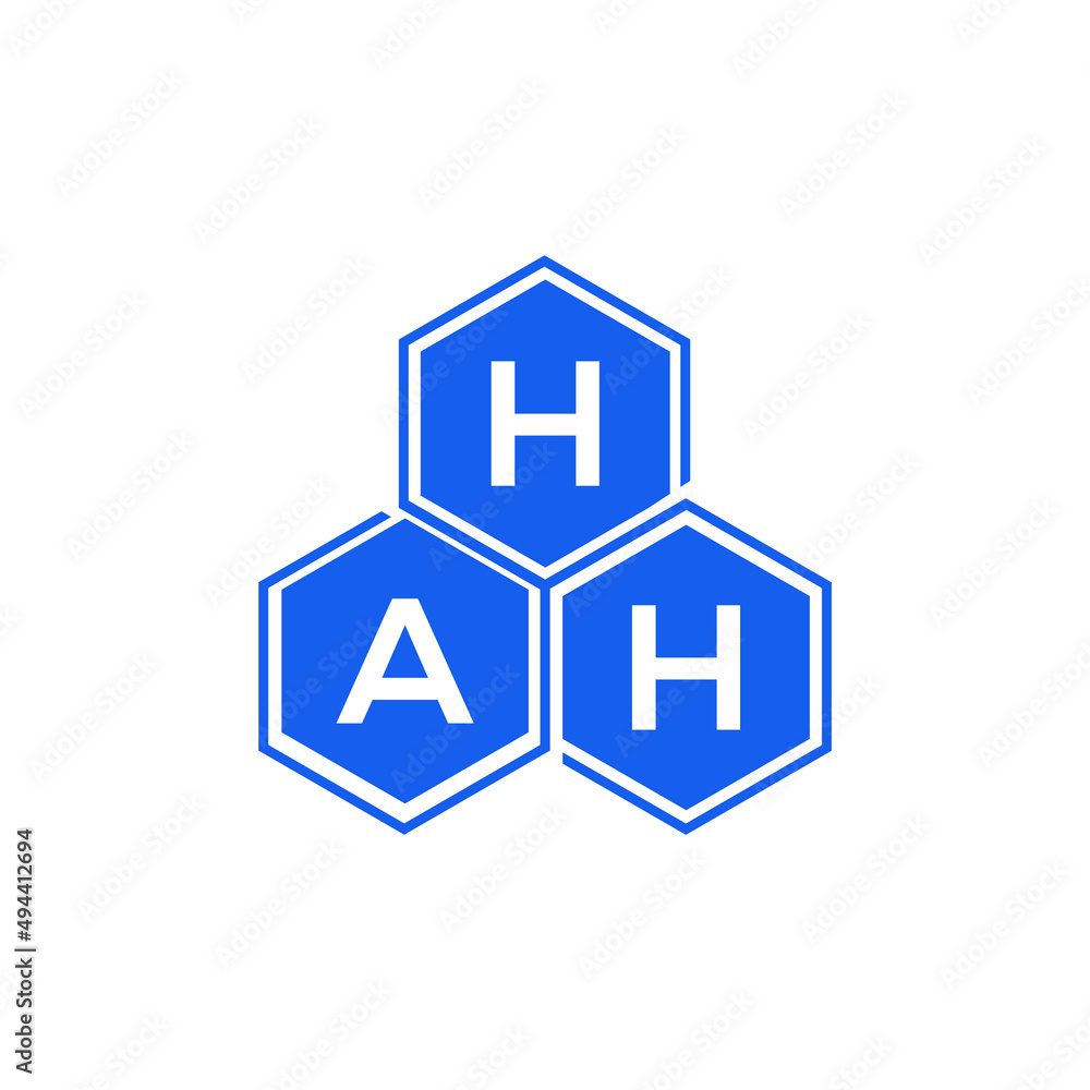 HAH letter logo design on black background. HAH creative initials letter logo concept. HAH letter design. HAH letter logo design on black background. HAH creative initials letter logo concept. HAH letter design.