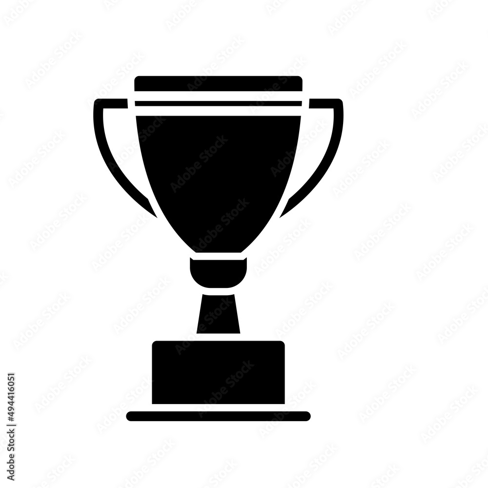 Winner Trophy Icon Logo Design Vector Template Illustration Winner Trophy Icon Logo Design Vector Template Illustration