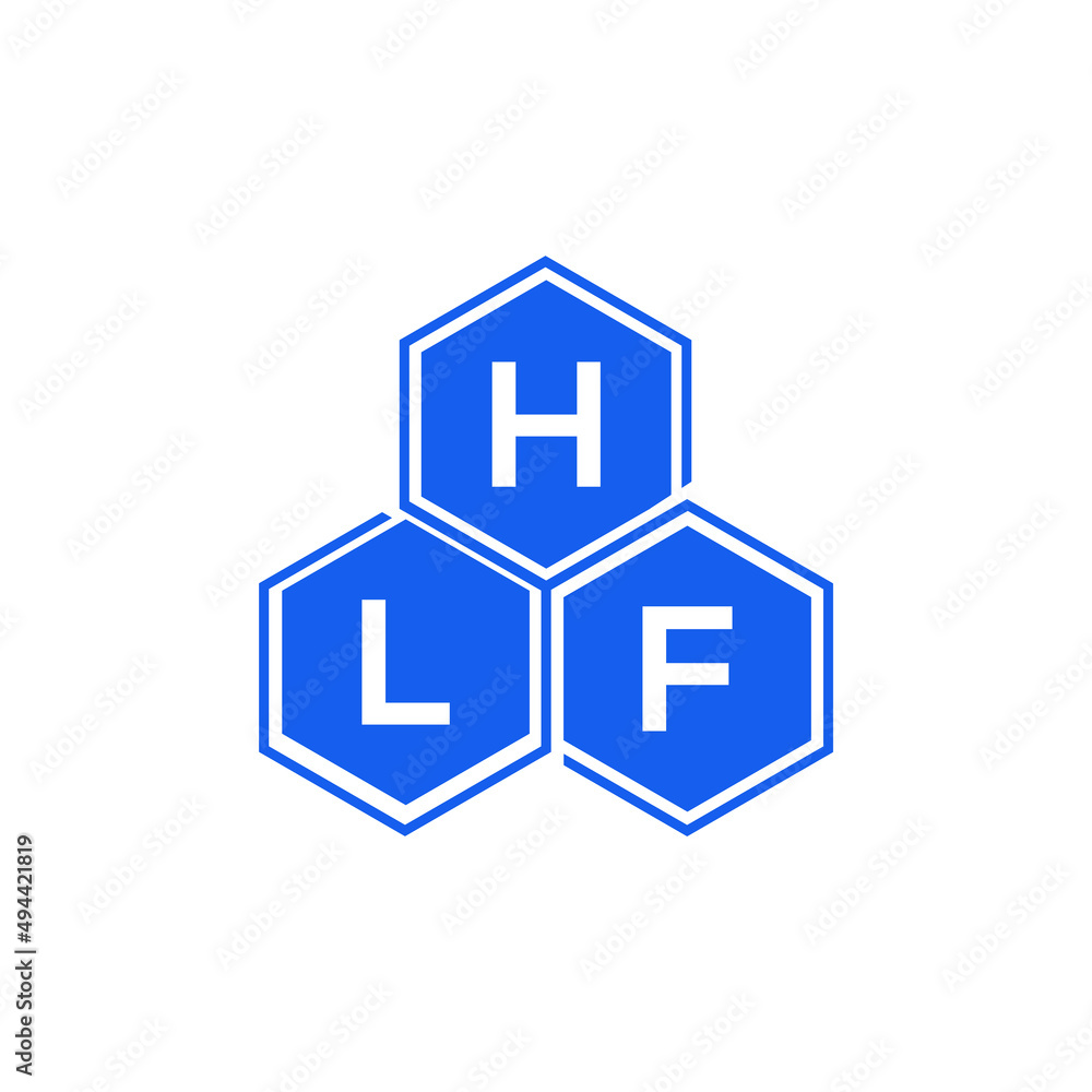 HLF letter logo design on black background. HLF creative initials letter logo concept. HLF letter design. HLF letter logo design on black background. HLF creative initials letter logo concept. HLF letter design.