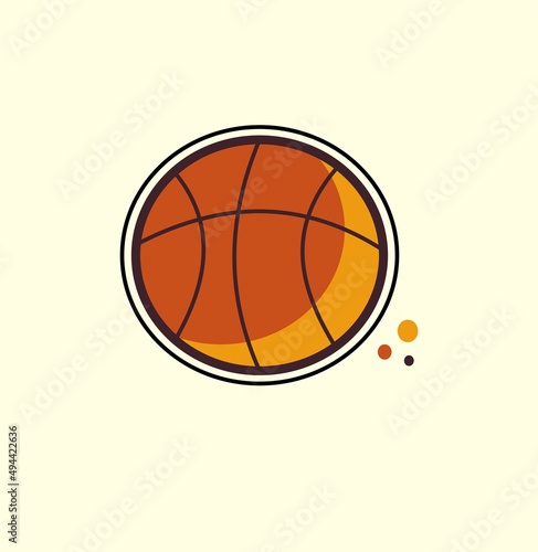 ball, orange ball, basketball, sport, vector basket ball 