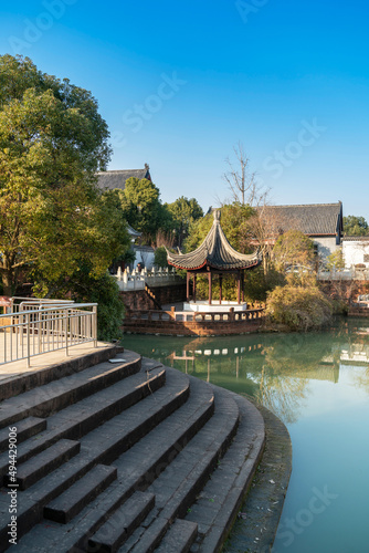 A traditional garden in the Jiangnan style