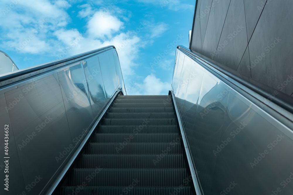 moving staircase leads to the sky moving staircase leads to the sky