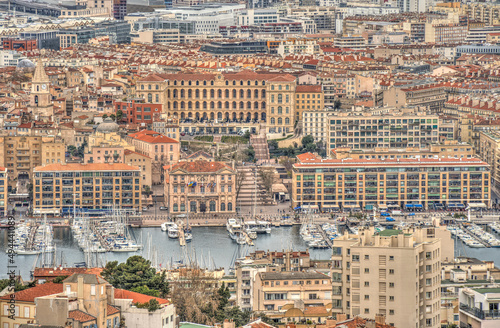 Marseilles Cityscape  HDR Image