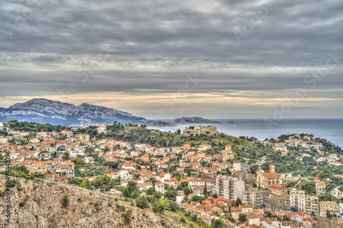 Marseilles Cityscape, HDR Image
