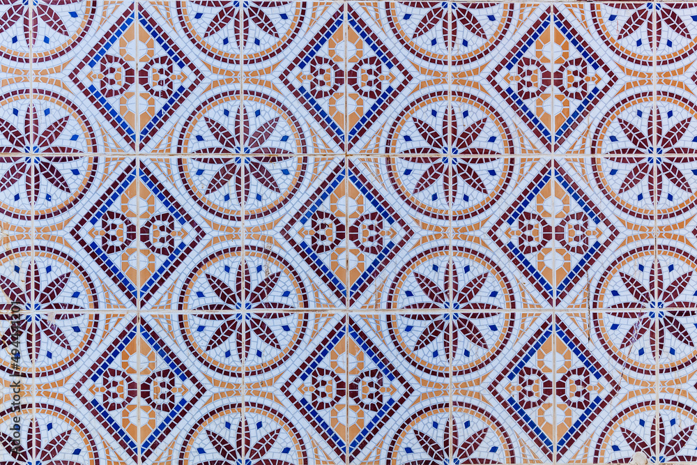 Texture and drawing tiles in oriental style