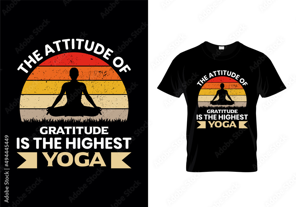 Yoga t-shirts design. t-shirts, vector, illustrator, unique design the gift of this shirt for man, women, girls, boys and Yoga lover
Yoga t-shirts design. t-shirts, vector, illustrator, unique design the gift of this shirt for man, women, girls, boys and Yoga lover