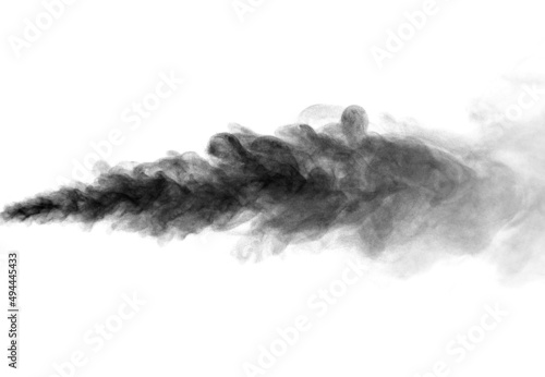 black dust powder explosion. © VRVIRUS
