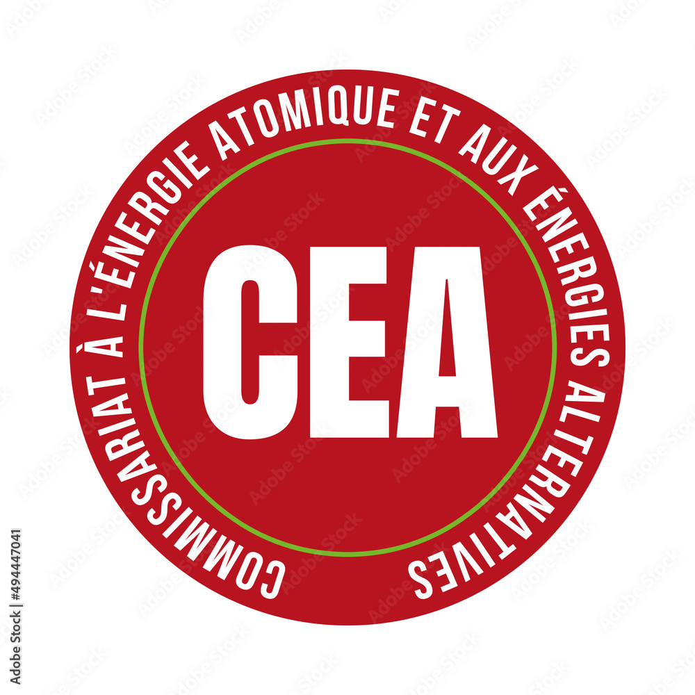 Symbole CEA commissariat à l'énergie atomique et aux énergies alternatives Symbole CEA commissariat à l'énergie atomique et aux énergies alternatives