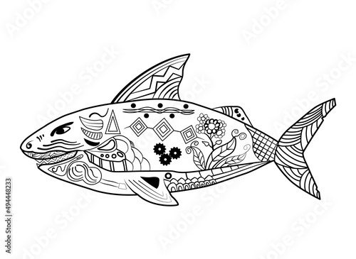 tribal icon flat black on a white background, vector illustration,