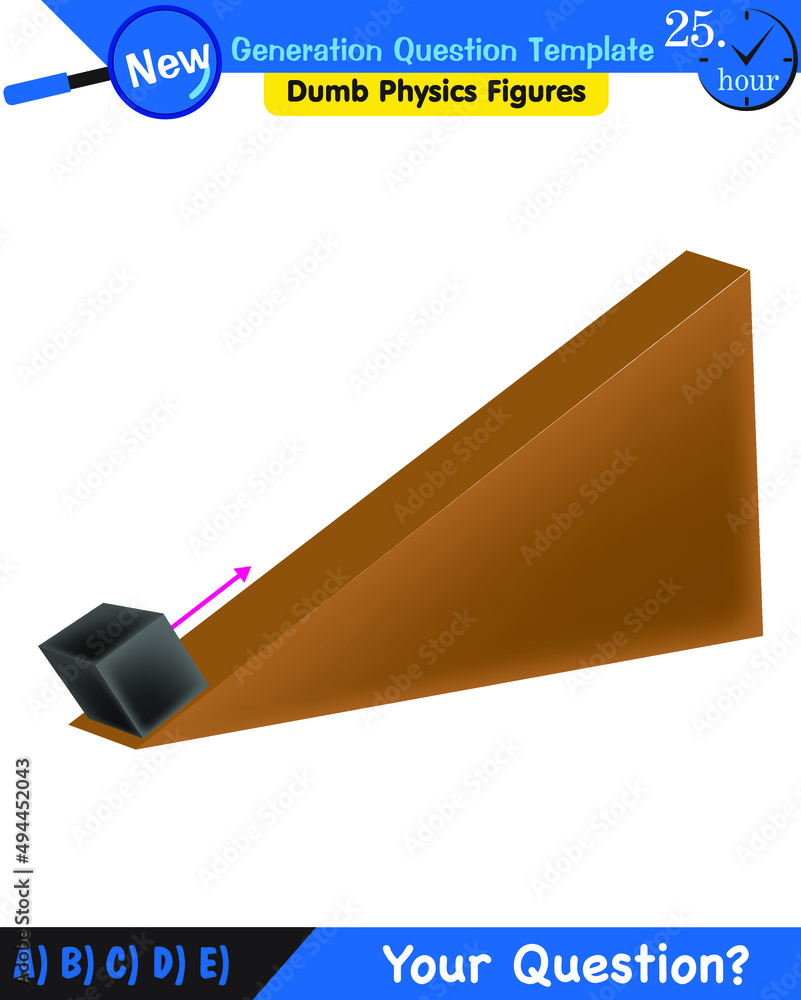 2 Sets Physics Inclined Plane Kits - Clear Scale Plastic Teaching Tools For Elementary Science