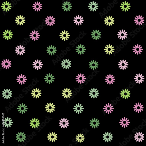 flower pattern, flower symbol ,flower background texture © jim80