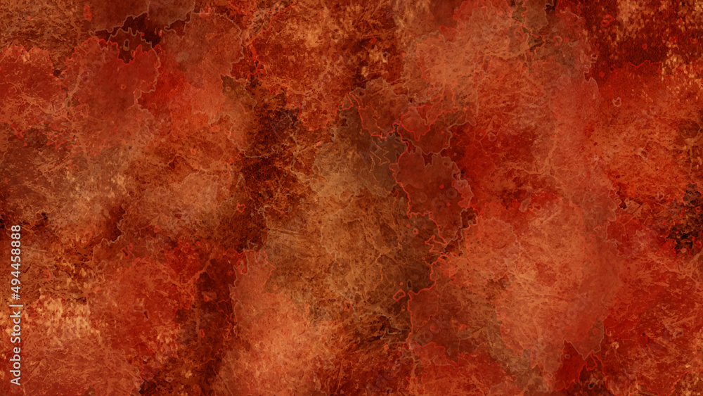 Red grunge textured wall background. Beautiful Abstract Grunge Decorative Dark Red Stucco Wall Background. Grunge horror dark red cloudy mist background on distressed design. Red grunge textured wall background. Beautiful Abstract Grunge Decorative Dark Red Stucco Wall Background. Grunge horror dark red cloudy mist background on distressed design.