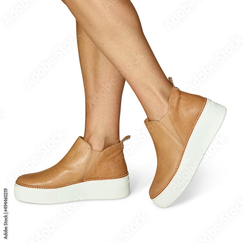 Women's Fashion Shoe Footwear Standing Pose