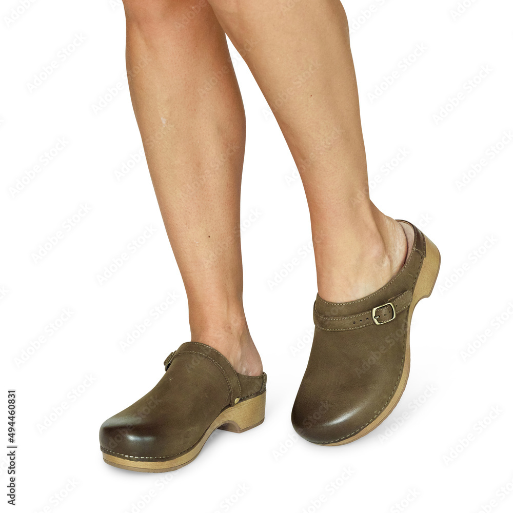 Women's Fashion Shoe Footwear Standing Pose Women's Fashion Shoe Footwear Standing Pose