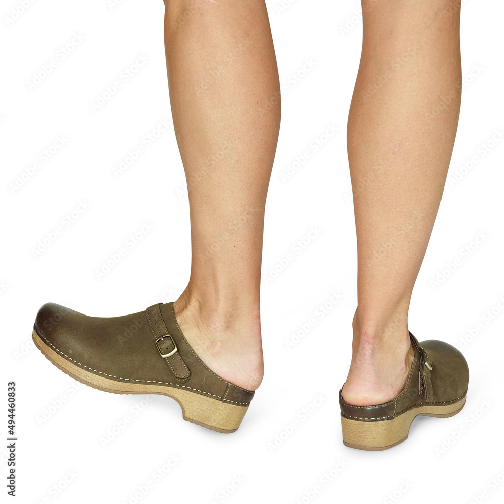 Women's Fashion Shoe Footwear Standing Pose Women's Fashion Shoe Footwear Standing Pose
