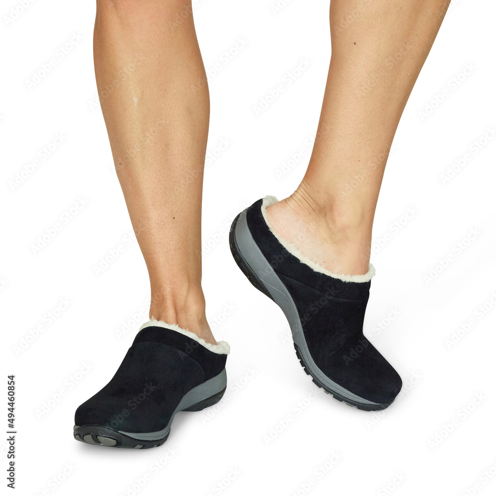 Women's Fashion Shoe Footwear Standing Pose Women's Fashion Shoe Footwear Standing Pose