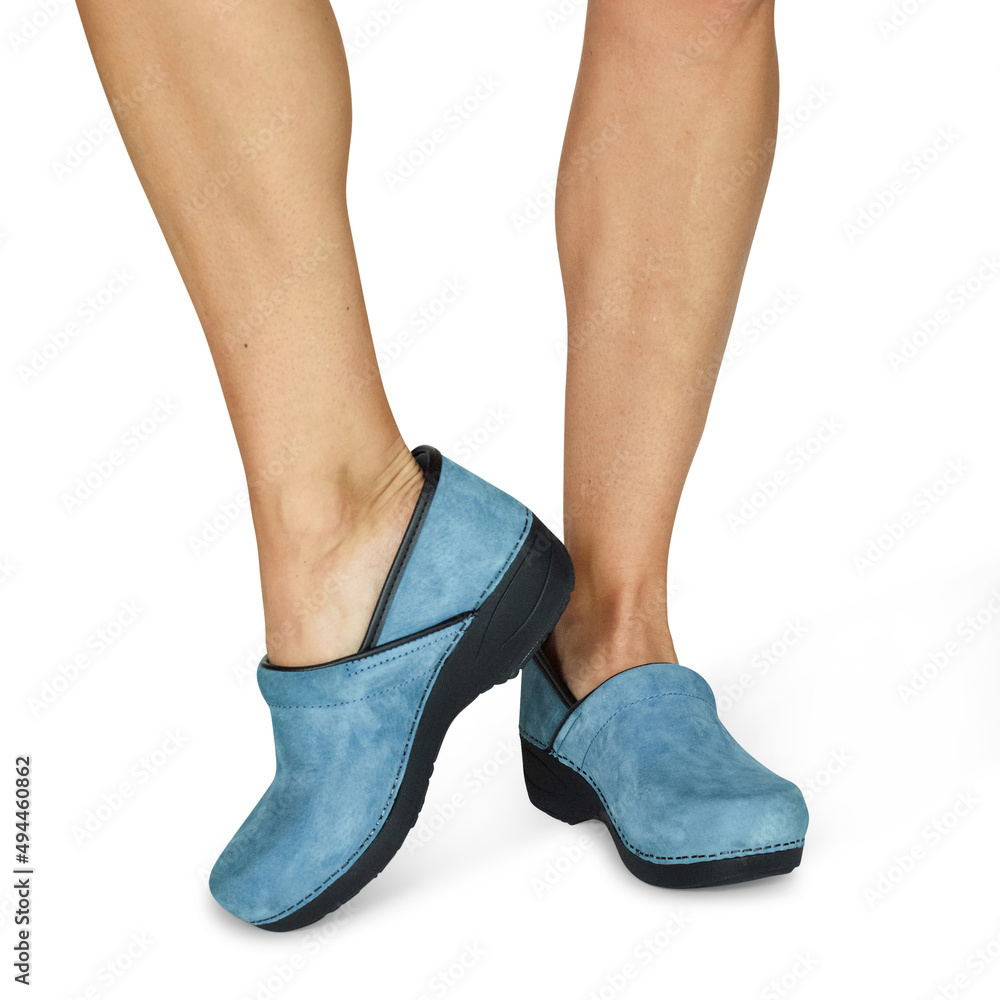 Women's Fashion Shoe Footwear Standing Pose